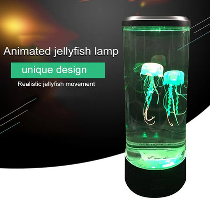 Color Changing LED Jellyfish Aquarium Night Light with USB Charging